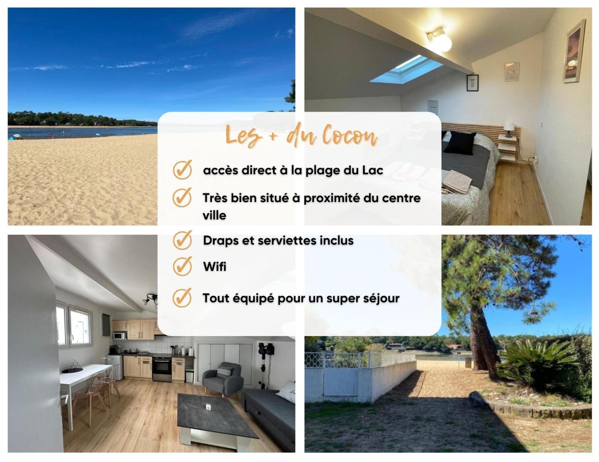 Un Cocon Climatise Au Bord Du Lac D'Hossegor Soorts-Hossegor Bagian luar foto